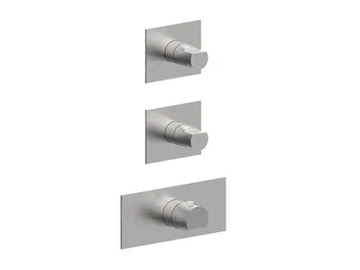 BORGIA 89760V2 - 3 hole thermostatic stainless steel shower mixer by Rubinetterie Frattini - view 2